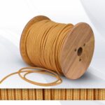 Καλώδιο Υφασμάτινο 2X0.75mm² Χρυσό