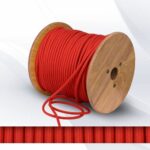 Καλώδιο Υφασμάτινο 2X0.75mm² Κόκκινο