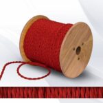 Καλώδιο Υφασμάτινο Στριφτό 2X0.75mm² Κόκκινο