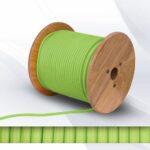 Καλώδιο Υφασμάτινο 2X0.75mm² Πράσινο
