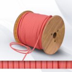 Καλώδιο Υφασμάτινο 2X0.75mm² Ροζ