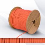 Καλώδιο Υφασμάτινο 2X0.75mm² Πορτοκαλί