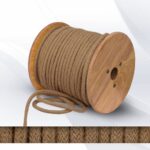 Καλώδιο Υφασμάτινο Στρογγυλό 2X0.75mm² Μπεζ