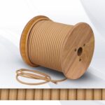 Καλώδιο Υφασμάτινο 2X0.75mm² Καπουτσίνο