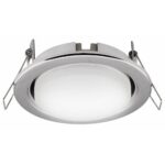 Led Cob Downlights 8.5W Χρώμιο NW Λευκό ημέρας 4200K
