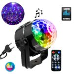 LED Party Disco Μπάλα με Sound Control Activated Εφέ και με Ασύρματο Χειριστήριο