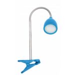 LED Φωτιστικό Γραφείου με Βάση Μανταλάκι 4W 220V Μπλε 4000K