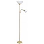 Φωτιστικό Δαπέδου ARTEMIS II Χρυσό Ματ 1xE27+1xE14 H178cm Ledito
