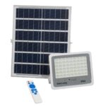 Ηλιακός Προβολέας LED 200W 24000lm με Αισθητήρα Ημέρας-Νύχτας και Χειριστήριο