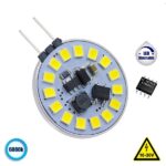 Λάμπα LED G4 15 SMD 2835 3W 10V-30V IC Driver Dimmable 360lm 120° Side Pin Ψυχρό