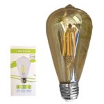 Λάμπα Ντεκόρ Led  Bronze ST64  4w   3000K