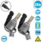 LED HID Kit H10 36 Watt 8-48 Volt DC 3800 Lumen 6000k