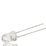 LED 5mm Στρογγυλό 45 Mοίρες Μπλε