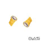 T10 Απλός με 1 SMD 5050 Πορτοκαλί