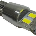 T10 Can Bus με 6 SMD 5630 Ψυχρό Λευκό