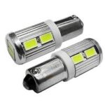 BAY9S Can Bus με 10 SMD 5630 LED Ψυχρό Λευκό