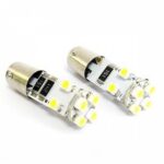 BAY9S Can Bus με 8 SMD 1210 LED Ψυχρό Λευκό