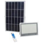 Ηλιακός Προβολέας LED 300W 36000lm με Αισθητήρα Ημέρας-Νύχτας και Χειριστήριο