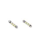Σωληνωτός Απλός 39mm 3 SMD (με γυάλινο κάλυμμα) Ψυχρό Λευκό