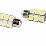 Σωληνωτός Απλός 39mm 6 SMD Ψυχρό Λευκό