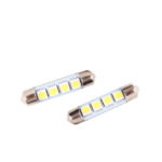 Σωληνωτός Απλός 42mm 4 SMD (με γυάλινο κάλυμμα) Ψυχρό Λευκό
