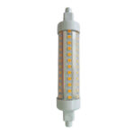 Λάμπα led 10W 230V R7s  θερμό λευκό φως  ντιμαριζόμενη