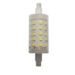 Λάμπα led  ιωδίνης R7s 78mm 6W 230V  Λευκό