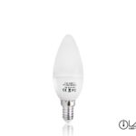 Λαμπτήρας Led LMS E14 3 Watt Candle Thermoplastic Ψυχρό Λευκό