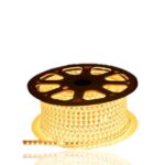 Αδιάβροχη Ταινία LED  230V 60 SMD 5050 Θερμό Λευκό Dimmable