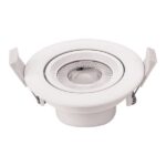 Led Cob Downlights Στρογγυλό 7 Watt Ψυχρό Λευκό 50°