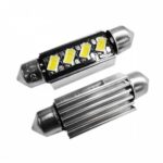 Σωληνωτός 42mm Can Bus 5630SMD με 4 SMD Ψυχρό Λευκό