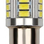 Λαμπτήρας LED BAU15S (1156)  33 SMD 3030 12V Κόκκινο