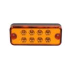 LED Όγκου με 8 LED 24V IP66 Πορτοκαλί 99mm х 40mm
