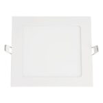 Led PL Τετράγωνο Χωνευτό 900LM 12 Watt 240 Volt Λευκό