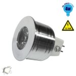 Λάμπα LED Σποτ MR11 4W 10V-30V 360lm 35° Φυσικό Λευκό 4500k