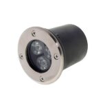 Led Spot Χωνευτό Aδιάβροχο 3W Θερμό Λευκό