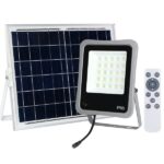 LED Ηλιακός Προβολέας 6 Watt IP65 6000K με τηλεχειριστήριο