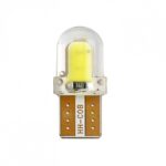 LED T10 COB SMD 12V Ψυχρό Λευκό  με Επικάλυψη Σιλικόνης