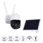 Αυτόνομη Ηλιακή IP Camera 1080P 2MP WiFi 350° Νυχτερινή Όραση με LED IR