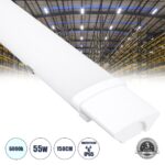 LED Γραμμικό Βιομηχανικό Φωτιστικό 55W 150cm
