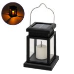 Αυτόνομο Ηλιακό  Φανάρι με Κεράκι LED 1W 50lm  με Αισθητήρα Ημέρας-Νύχτας  IP65