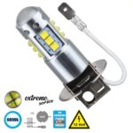 H3 LED 16 CREE XBD 15W 2115lm 360° DC 12V IP20 Ψυχρό Λευκό 6000K