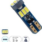 Led λάμπα Αυτοκινήτου  T5 9xSMD 0.25W 38lm 12-16V  Θερμό Λευκό 3000K