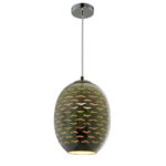 Φωτιστικό 3D Glass D220 Chrome Seagull