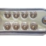 LED Όγκου με 8 LED 12V / 24V IP66 Λευκό 99mm х 40mm