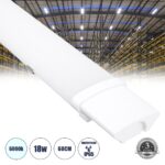 LED Γραμμικό Βιομηχανικό Φωτιστικό  60cm 18W