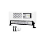 LED Μπάρα 7D 2 Σκάλες 324 Watt 10-30 Volt DC Ψυχρό Λευκό