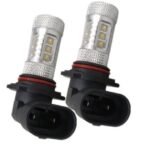 LED Λαμπτήρες Σετ 2 Τεμάχια HB4/9006 με Μεγεθυντικό Φακό 12V