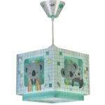 Koala Green κρεμαστό παιδικό φωτιστικό