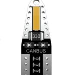 T10 LED Can Bus 2 SMD 7020 12V Ψυχρό Λευκό